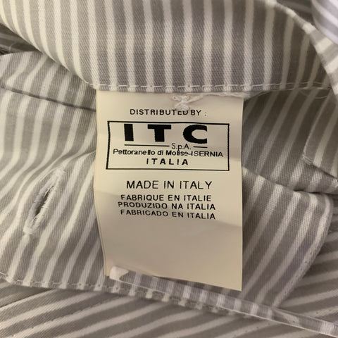 GIANFRANCO FERRE Size 50 Cream Ivory Cotton Blend Notch Lapel Sport Coat