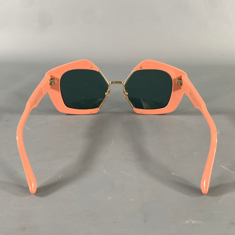 MARNI Pink ME603S Acetate Sunglasses