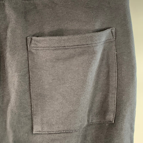 DRIES VAN NOTEN Size S Navy Brown Abstract Cotton Blend Quilted Drawstring Sweatpants Casual Pants
