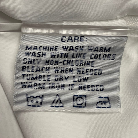 RALPH LAUREN Size 10 White Black Cotton Sleeveless Casual Top