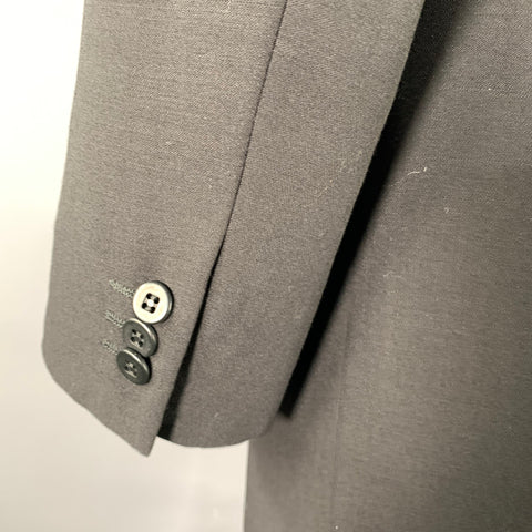 GIORGIO ARMANI Size 42 Black Wool Notch Lapel Tuxedo