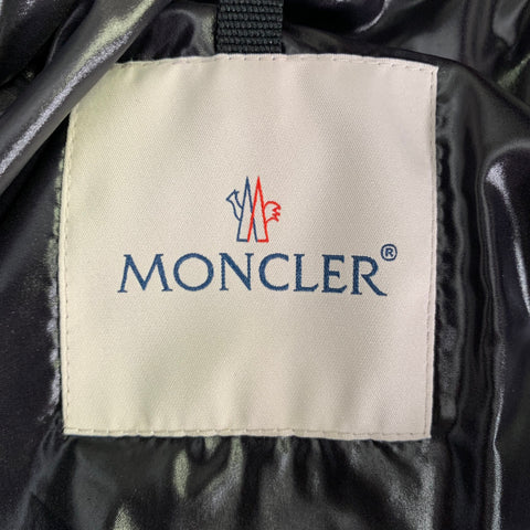 MONCLER Size XL Templon Giubotto Black Polyamide Padded Coat
