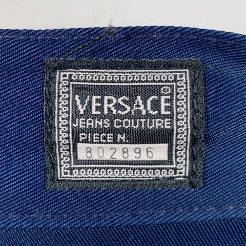 VERSACE JEANS COUTURE Size 34 Blue Cotton Blend 5 Pocket Casual Pants