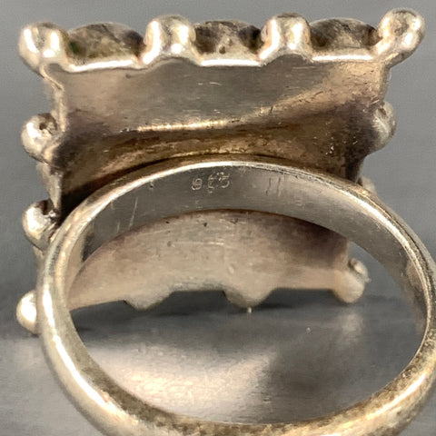 NO BRAND Navarro Ring Size 7 Turquoise Silver Ring