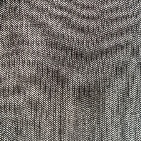 CORNELIANI Size 38 Grey Charcoal Herringbone Cotton Silk Peak Lapel Suit