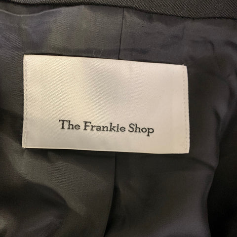 THE FRANKIE SHOP Size One Size Black Polyester Wool Jacket Indoor Blazer