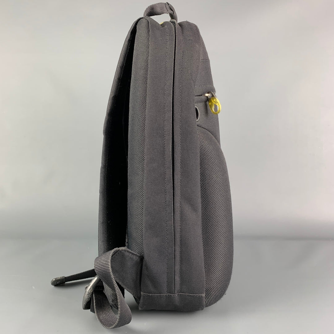 SAMSONITE Charcoal Nylon Rectangle Backpack