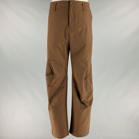 POST ARCHIVE FACTION (PAF) Taille XL Pantalon décontracté en coton et nylon marron