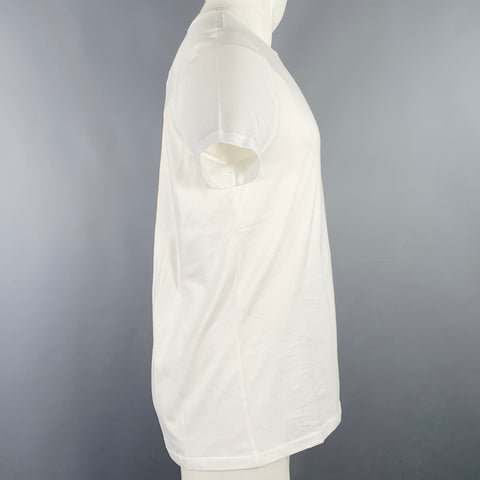 A.P.C. x KID CUDI Size M Dream On White Embroidery Cotton Crew Neck T-shirt