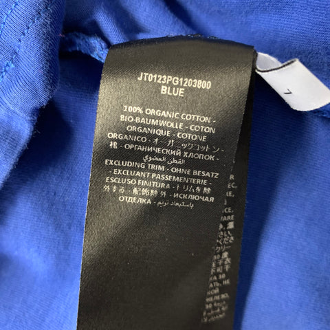 JW ANDERSON SS2023 Size L Blue Red Cotton Crew Neck T shirt