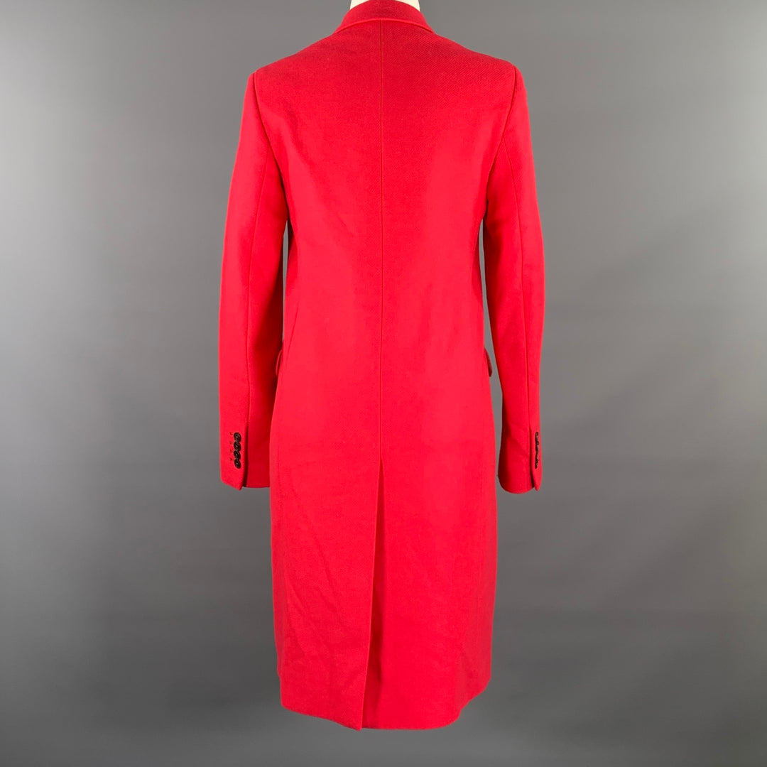 PS by PAUL SMITH Size S Pink Wool  Polyamide Notch Lapel Coat