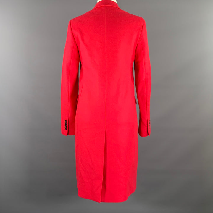 PS by PAUL SMITH Size S Pink Wool  Polyamide Notch Lapel Coat