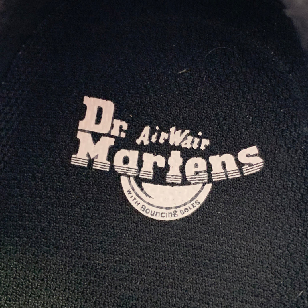 DR. MARTENS Size 10 Reeder Black Nylon Chunky Sole Lace Up  display picture 1
