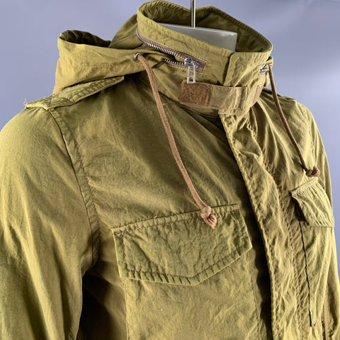 BEAMS PLUS Chest Size M Green Olive Nylon Military Jacket