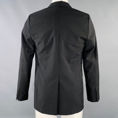 AMI by ALEXANDRE MATTIUSSI Size 36 Black Wool Sport Coat
