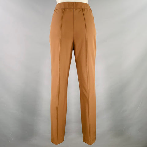 LAFAYETTE 148 Size 6 Brown Polyamide Blend Side Zipper Dress Pants
