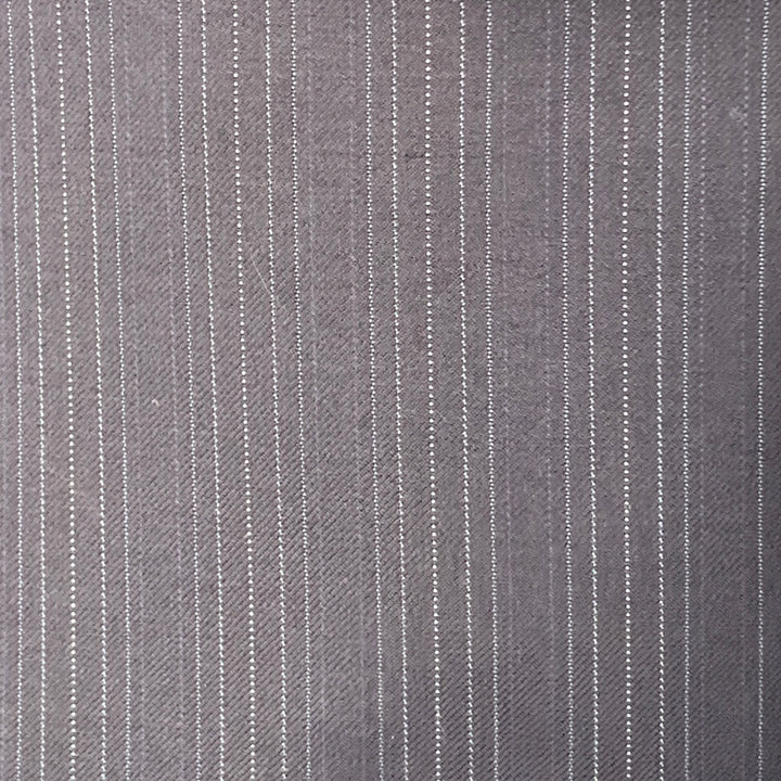 ISAIA Size 42 Regular Navy Blue White Stripe Wool Twill Sport Coat