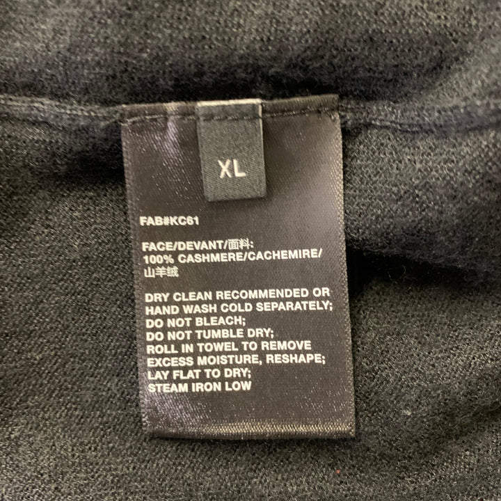 LAFAYETTE 148 Size XL Black Cashmere Pull On Sweater
