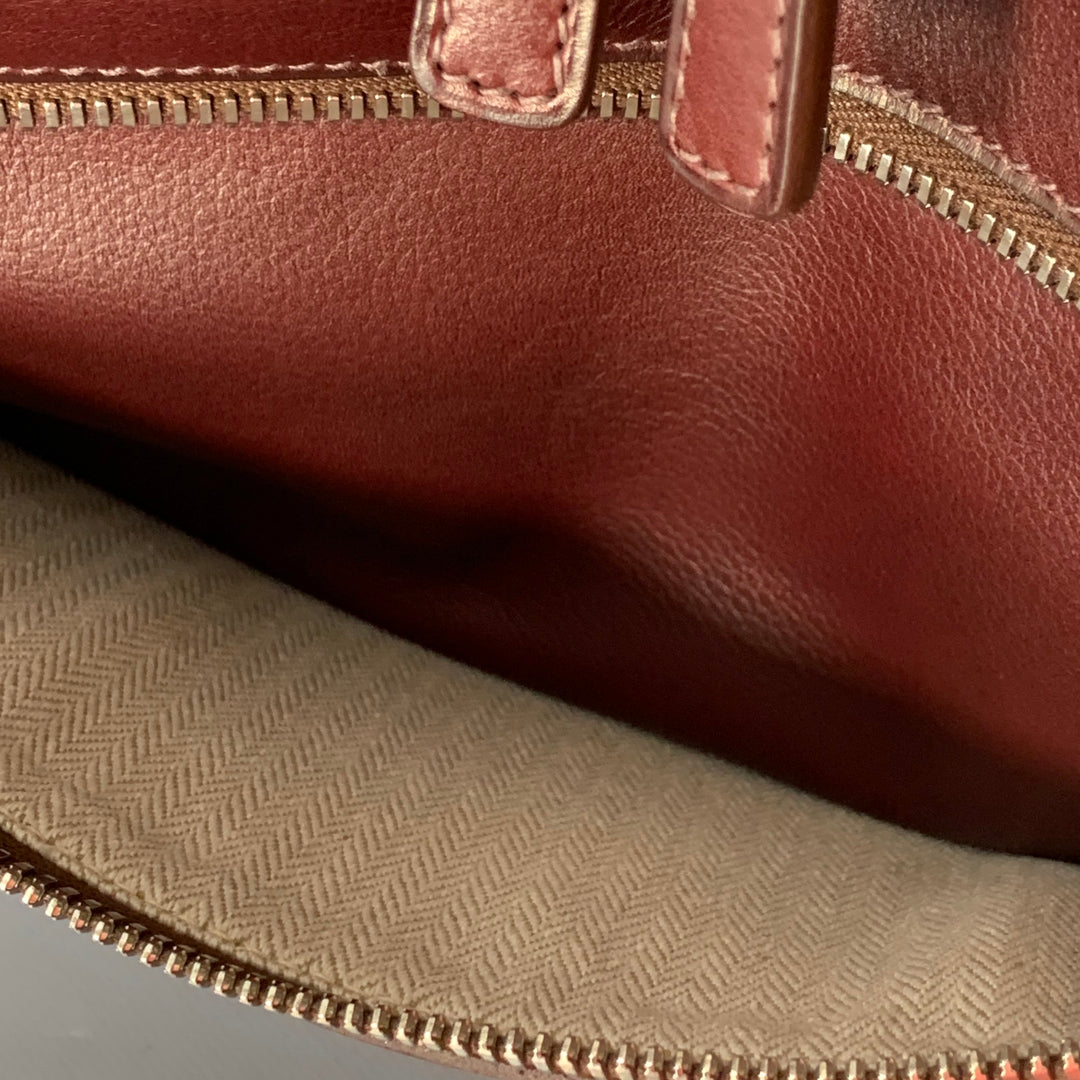HERMES 2013 Hebdo Reporter Burgundy Togo Leather Palladium Messenger Bag