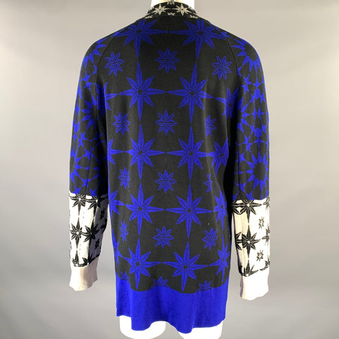 HAIDER ACKERMANN Size XXS Blue Black Cardigan