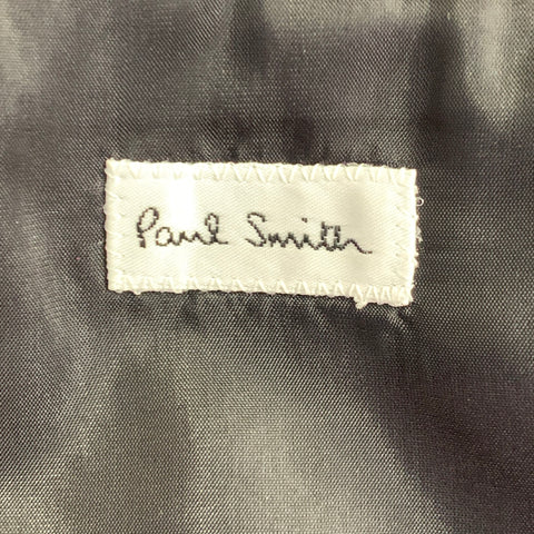 PAUL SMITH Blazer sport en laine et mohair rouge et noir à revers crantés, taille 38