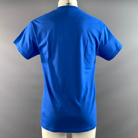 GILDAN Size M Blue Graphic Cotton Oversized T shirt