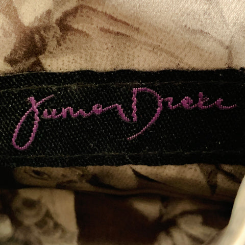 JAMES DRAKE Grey Gold Metallic Leather Micro Belt Bag