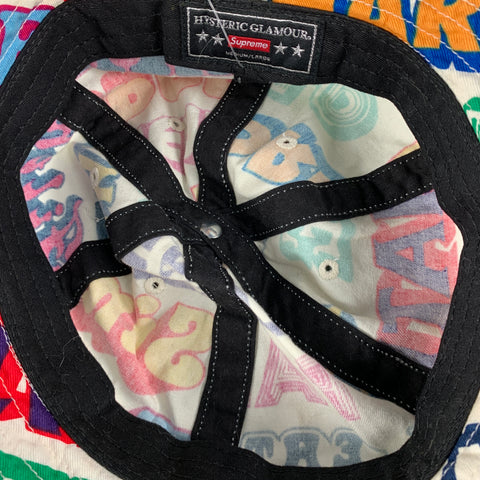HYSTERIC GLAMOUR Size M/L Multi Color Print Bucket Hat