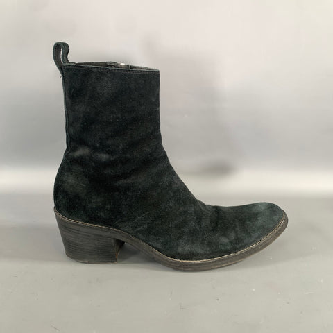 HAIDER ACKERMANN Size 9 Black Leather Chelsea Boots