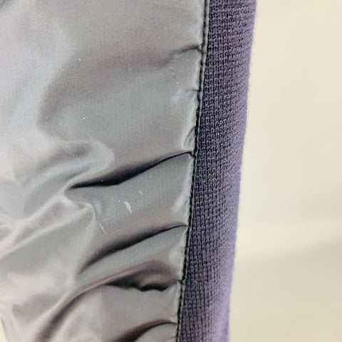 PRADA Taille 40 Veste zippée en laine de tissus mélangés marine