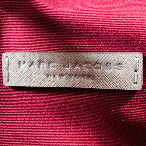 MARC JACOBS Grey Taupe Leather Handbag
