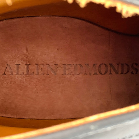 ALLEN EDMONDS Size 7 Dundee Black Leather Chukka Ankle Boots