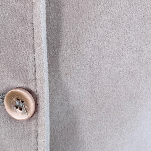 PHILOSOPHY di ALBERTA FERRETTI Size S Dusty Pink Velvet Single Breasted Jacket Blazer