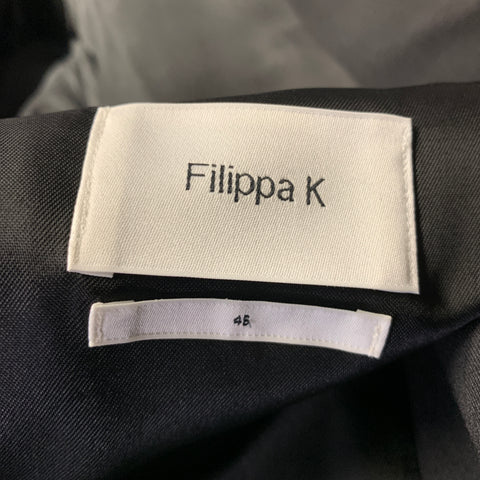 FILIPPA K Tailleur en polyester noir à revers crantés, taille 36