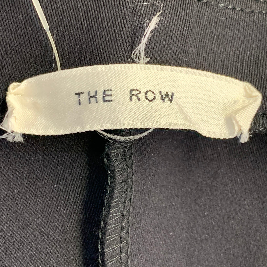 THE ROW Size L Black Polyamide Blend Elastic Waistband Leggings Casual Pants