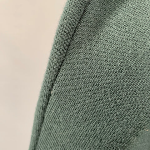 BOTTEGA VENETA Size L Green Knit Wool Blend Crew Neck Pullover