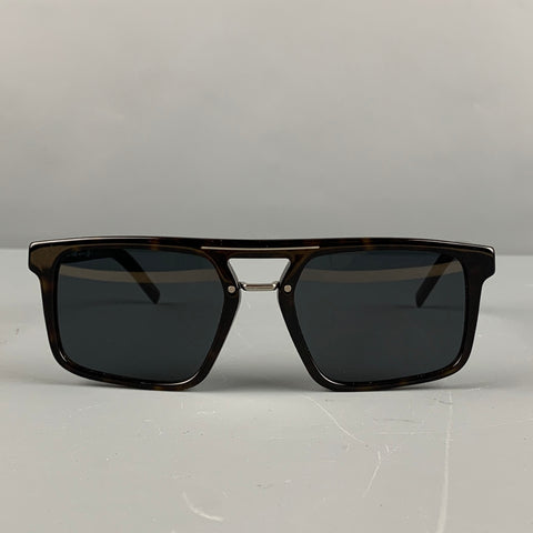 DIOR HOMME Tortoise Sunglasses