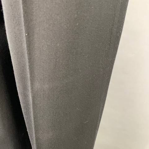 RALPH LAUREN Size 8 Black Wool Cuffed Dress Pants