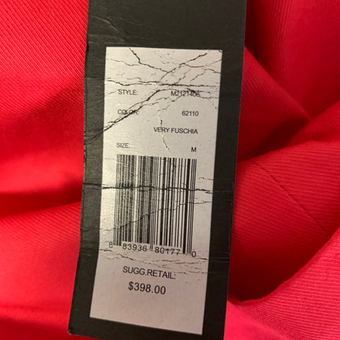 MARC by MARC JACOBS Size M Pink Fuchsia Cotton Notch Lapel Sport Coat