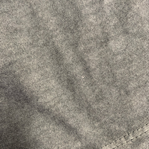 JOHN VARVATOS Size M Grey Marbled Cotton Short Sleeve Polo