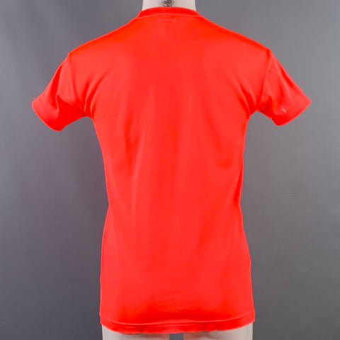 JIL SANDER Size M Pink Neon Jersey Polyester Crew Neck T-shirt