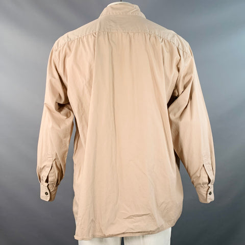 YOSHI ISHIKAWA Vintage Size L Beige Cotton Pullover Jacket
