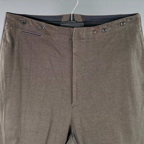 RAG & BONE Size 31 Grey Cotton Blend Drop Crotch Casual Pants