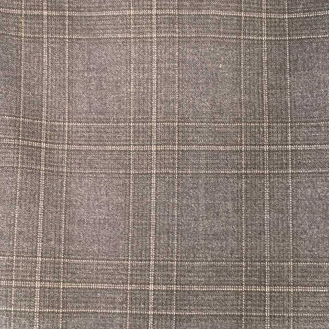 EMPORIO ARMANI Size 34 Navy Plaid Wool Slim Tapered Zip Fly Dress Pants