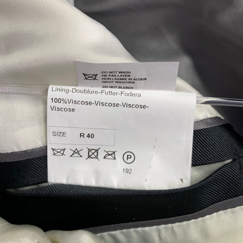 PAUL SMITH Size 40 Navy Black Wool Mohair Tuxedo