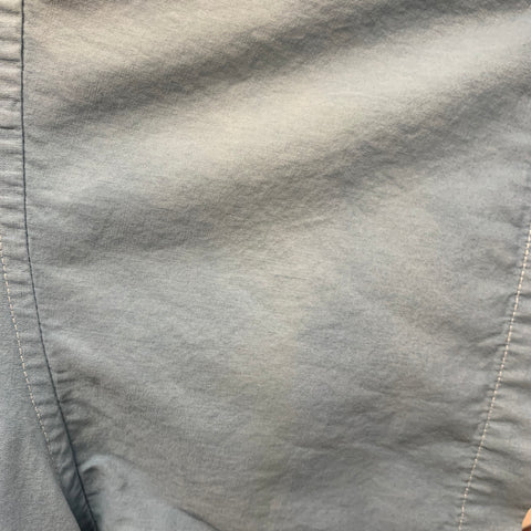 ALDENTE LISBOA Size XL Lava Heather Grey Orange Twill Blob Patches Jacket