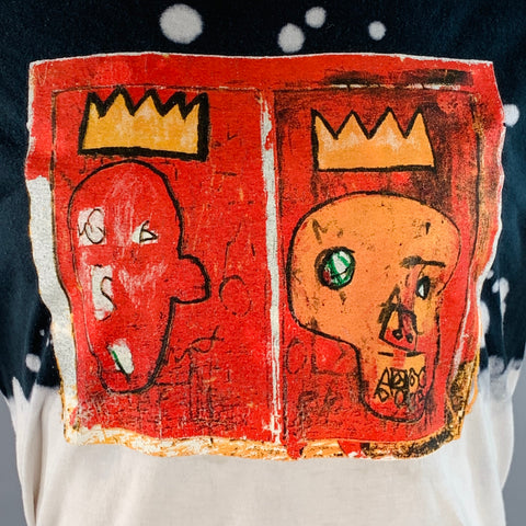 JEAN-MICHEL BASQUIAT Size M Multi Color Graphic Cotton Short Sleeve Crew Neck T-shirt
