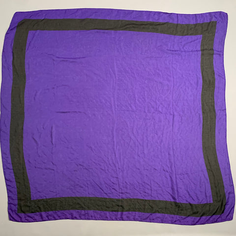 HAIDER ACKERMANN Purple Black Stripe Scarves