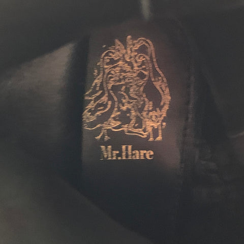 MR. HARE Size 8.5 Trane Black Suede Side Zipper Ankle Boots