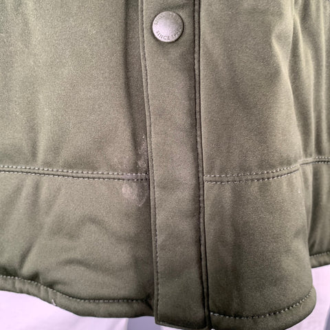 SNOW PEAK Size XXL Green Quilted Polyester Shirt Jacket